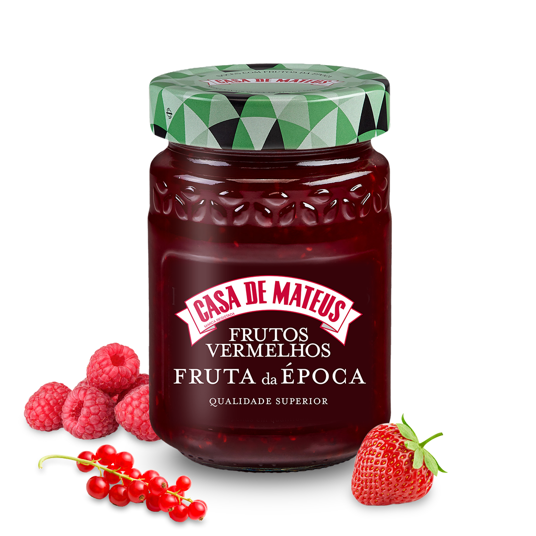 Doce de Frutos Vermelhos Fruta da Época