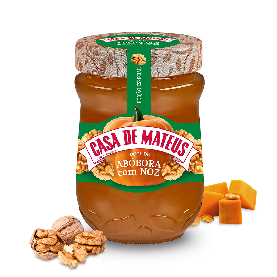Classica Doce de Abóbora com Noz